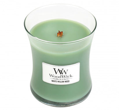 Woodwick White Willow Moss Medium Jar Retail Box - A2Z COMM SHOP