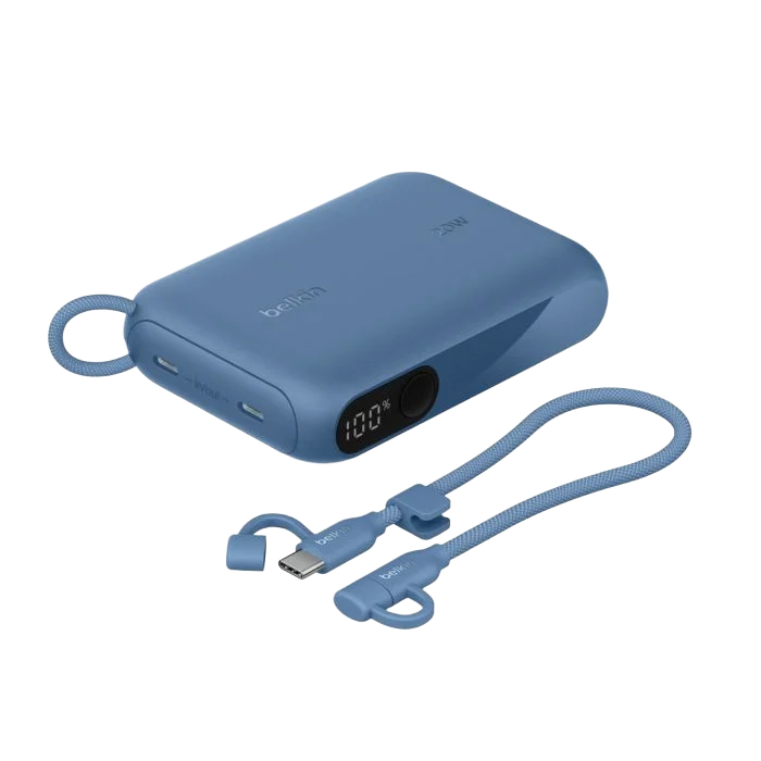 Belkin - BoostCharge 10 000 mAh 15 Watt - Blue
