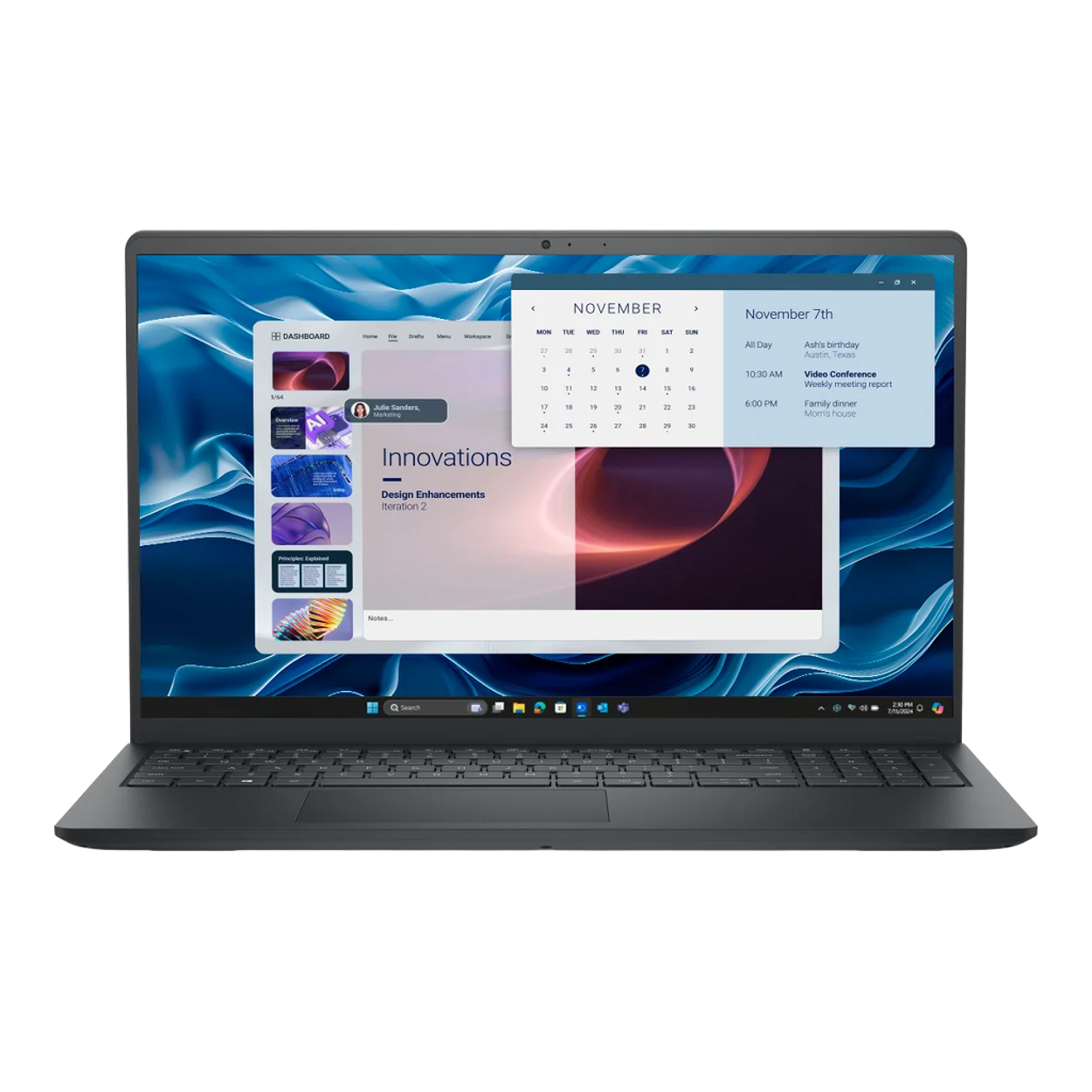 Dell Pro 15 Essential PV15250|I5-1334U|16GB|512GB SSD|Intel Graphics|FgrPr|W11 Pro|WLAN + BT|15.6" FHD|Kb|3 Cell|65W ProSupport and Next Business Day Onsite Service 36 Months