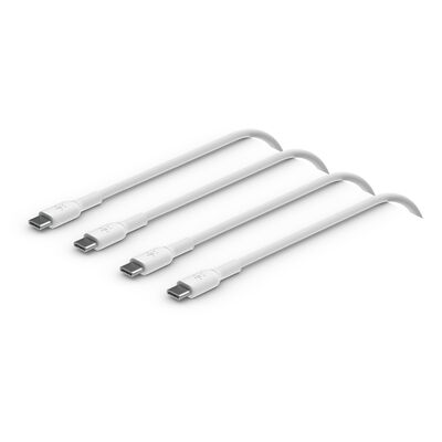 Belkin - BoostCharge USB-C to USB-C 1 Meter - White - 2 Pack