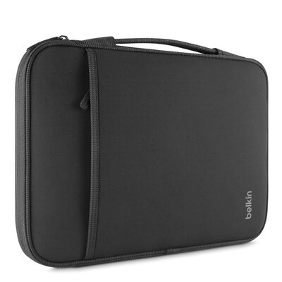 Belkin - Sleeve for MacBook Air 13" and other 14" devices with Carry Handle - Black