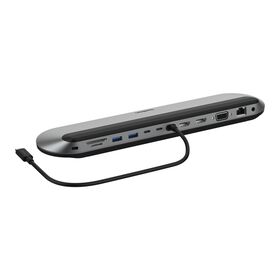 Belkin Connect USB-C 11-in-1 Pro Dual HDMI Docking Station - Silver