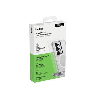 Belkin - 3 in 1 Protection (Clear Case, Screen & Lens Protection) for Samsung S26