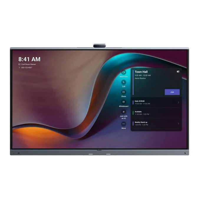 Yealink MeetingBoard86 Pro Includes 1X 86 Inch All-In-One Collaboration Display, Power Adapter, excl wall mount