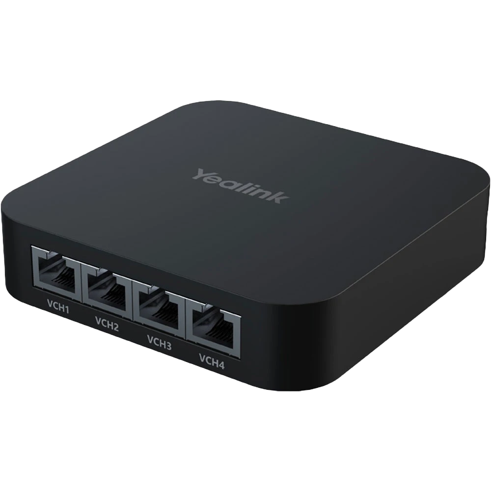 Yealink RCH40 Cable Hub, Incl. 4-port PoE Switch, Power Adapter - Only RCH40 E2 will support CM20 and CS10